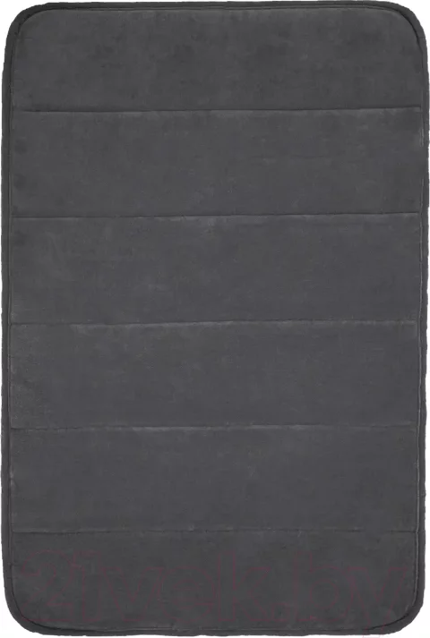 Коврик для ванной Вилина Велюр / 7170 (50x80, черный)
