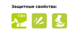 Полуботинки рабочие Prosafe 821-ОТ ПУ/ТПУ (р.44) — фото 8