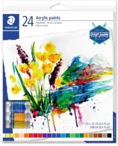 Акриловые краски Staedtler 8500 C24 — фото 9