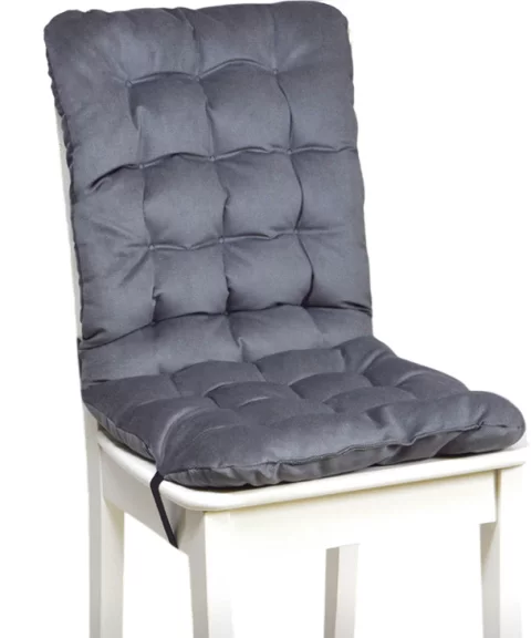 Подушка на стул Smart Textile Элита 85x40 / ST6872 (серый)