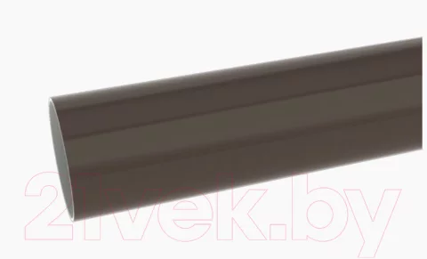 Труба водосточная Ruplast 90мм ПВХ RAL 8014 (3м, коричневый)