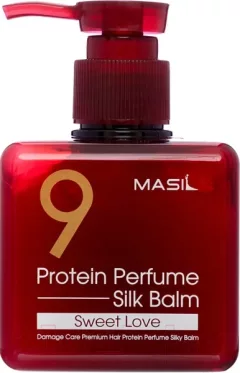 Бальзам для волос Masil 9 Protein Perfume Silk Balm Sweet Love Несмываемый (180мл) — фото 5
