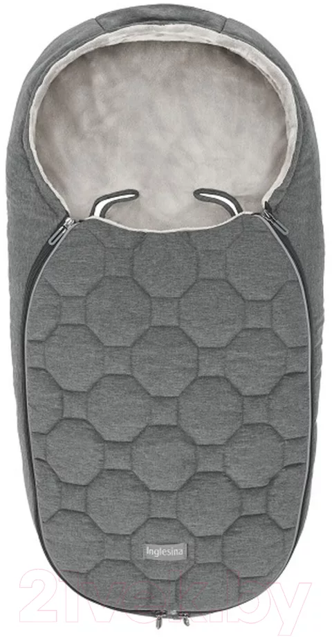 Конверт детский Inglesina Зимний для люльки и автокресла / A099P2STG (Stone Grey)