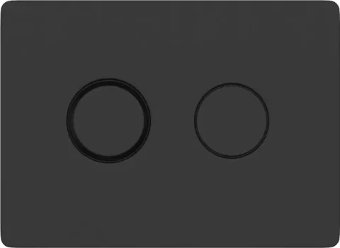 Кнопка для инсталляции Cersanit Accento Circle для Aqua 69 077 (черный мат)