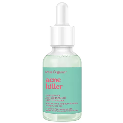 Сыворотка для лица Miss Organic Acne Killer для идеальной чистоты кожи (30мл)