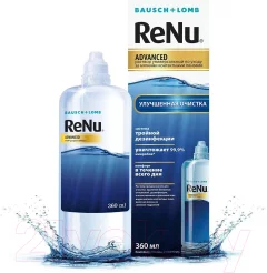 Раствор для линз ReNu Advanced с контейнером (360мл) — фото 2