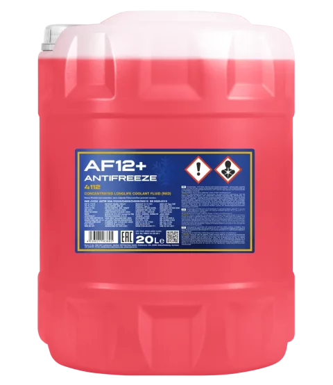 Антифриз Mannol AF12-75 / MN4112-20 (20л, красный)