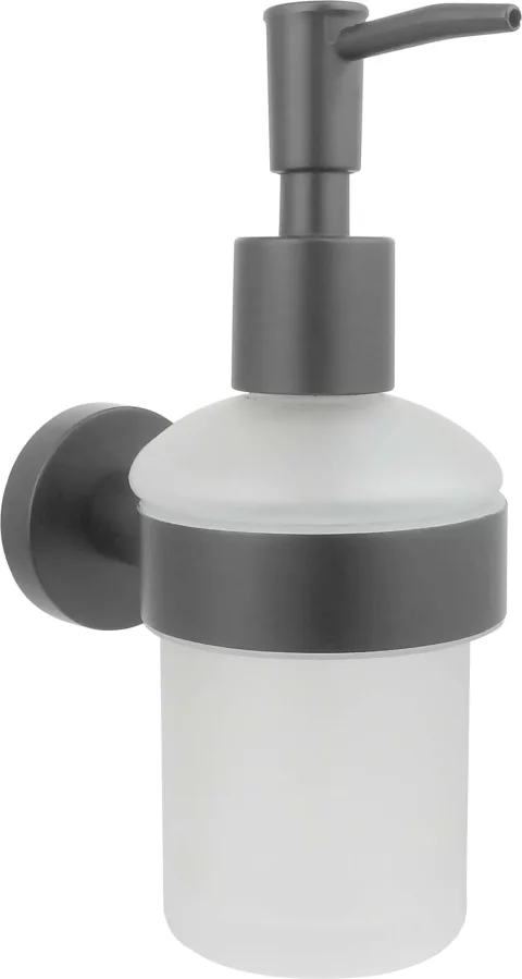Дозатор для жидкого мыла Aquatek Вега AQ4005BGM (оружейная сталь)