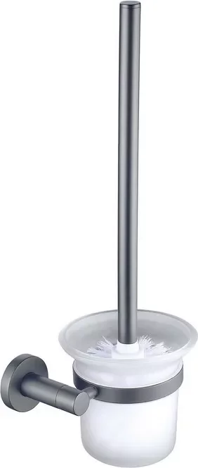 Ершик для унитаза Aquatek Вега AQ4010BGM (оружейная сталь)