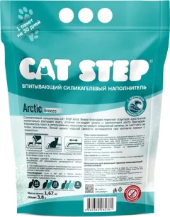 Наполнитель для туалета Cat Step Arctic Breeze / 20363061 (3.8л/1.68кг) — фото 10