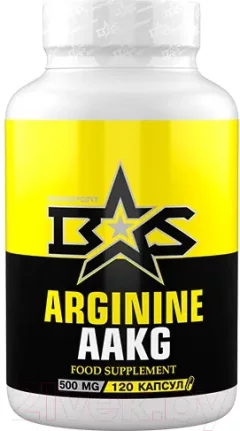 Комплексные аминокислоты Binasport Arginine AAKG (капсулы по 500мг N120) — фото 5