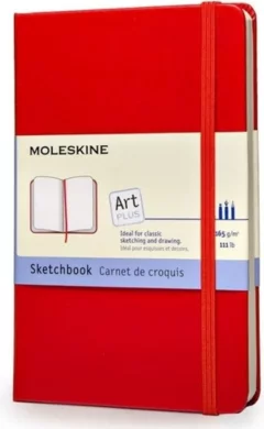 Блокнот Moleskine Art Sketchbook ARTQP063R (красный) — фото 1