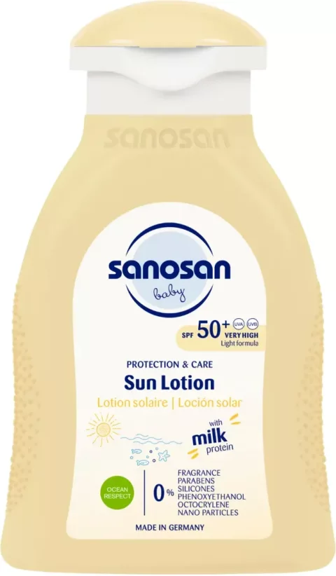 Крем солнцезащитный Sanosan Baby SPF 50+ / 40892080 (100мл)