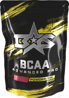 Аминокислоты BCAA Binasport Эдвансед ПРО (порошок, 200г, вишня) — фото 5