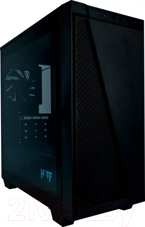 Корпус для компьютера HAFF Bind Black (без БП)