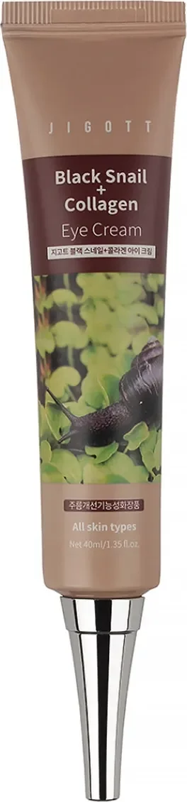 Крем для век Jigott Black Snail + Collagen Eye Cream