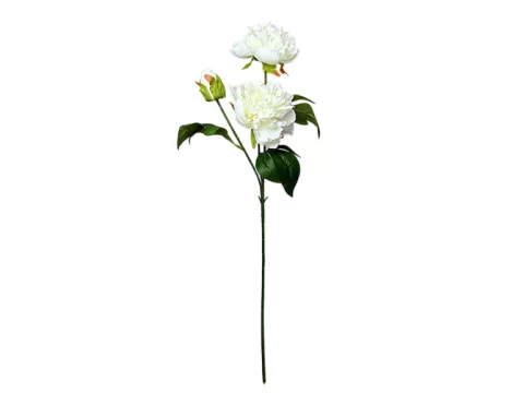 Искусственный цветок ForGarden Пион BN11164 (белый)