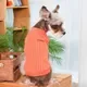 Футболка для животных Puppia Bonnie / PAVA-TS1904-OR (L, оранжевый) — фото 6