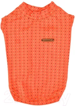 Футболка для животных Puppia Bonnie / PAVA-TS1904-OR (L, оранжевый) — фото 7