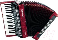 Аккордеон Hohner Bravo III 80 / A1643 (красный) — фото 1