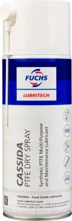 Средство для пищевой промышленности Fuchs Cassida PTFE Dry Spray / 600910617 (400мл) — фото 3
