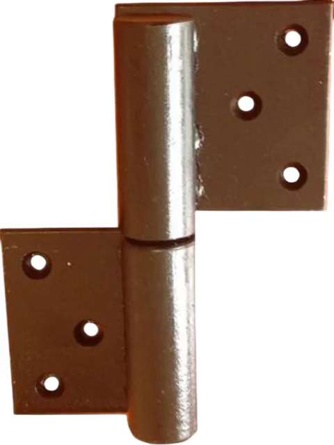 Петля дверная Станкоинструмент Гаражная c креплением d 18 (правая)