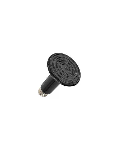 Лампа для террариума Mclanzoo Ceramic Heater Обогрев 8x8x11.5см 100Вт / 8624057/MZ (черный)