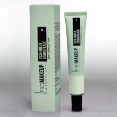Основа под макияж PROMAKEUP Матирующая нейтрализатор красноты Cica-Green Camouflage (50мл) — фото 2