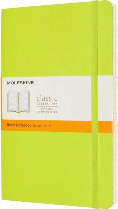 Блокнот Moleskine Classic Soft QP616C2 Large (лайм)