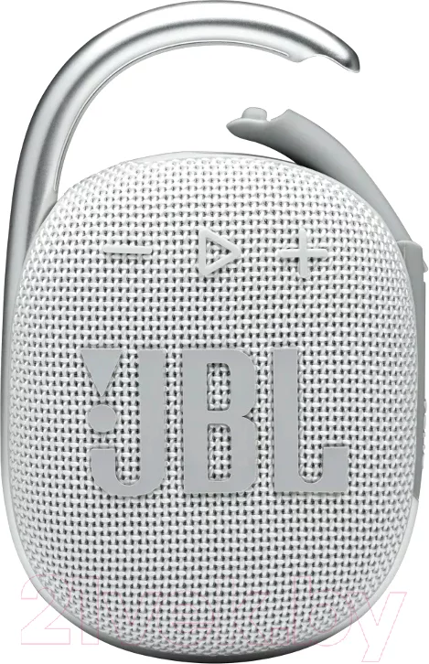 Портативная колонка JBL Clip 4 / JBLCLIP4WHT (белый)