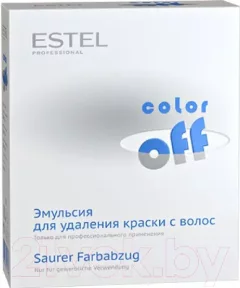 Эмульсия для удаления краски с волос Estel Color Off эмульсия для удаления краски с волос (3x120мл) — фото 9
