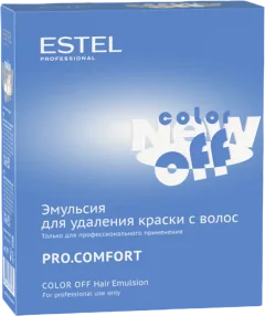 Эмульсия для удаления краски с волос Estel Color Off Pro.Comfort (12x25мл) — фото 1