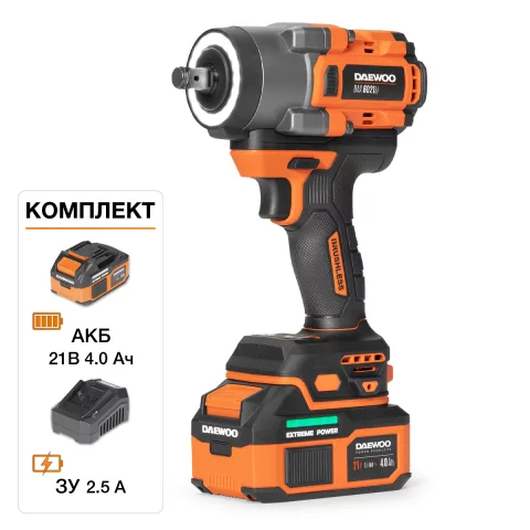 Аккумуляторный гайковерт Daewoo Power DAX 6021Li SET