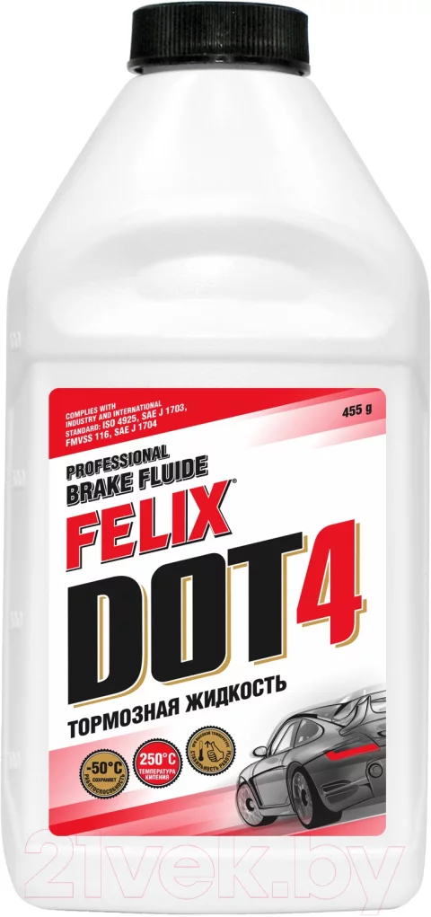 Тормозная жидкость FELIX DOT 4 / 430130005 (455г)