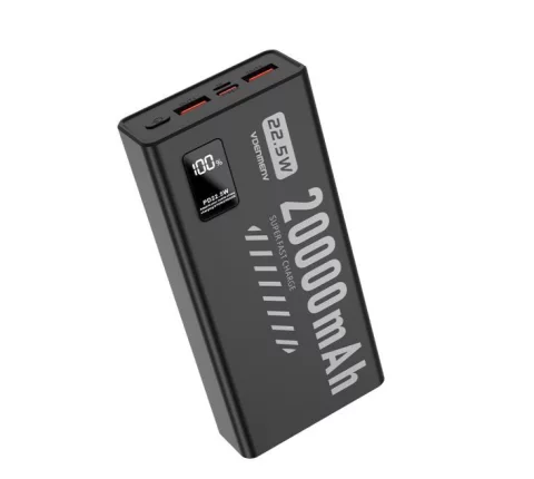 Портативное зарядное устройство VDENMENV DP45 20000mAh (черный)