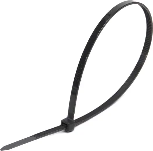 Стяжка для кабеля Fortisflex НСС EasyFix 5x300 / 84818 (100шт, черный)
