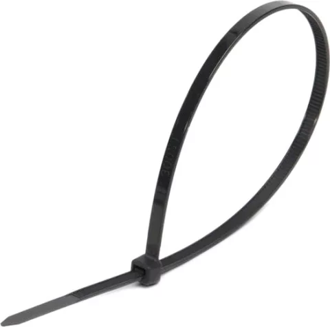 Стяжка для кабеля Fortisflex НСС EasyFix 5x300 / 84818 (100шт, черный)