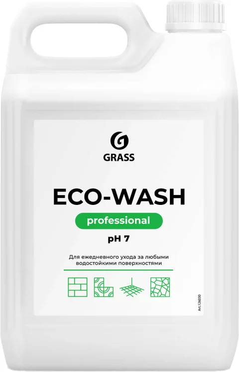 Чистящее средство для пола Grass Eco-Wash / 126030 (5л)