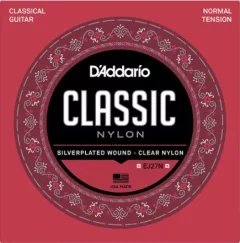 Струны для классической гитары D'Addario EJ27N Classic Student Normal — фото 10