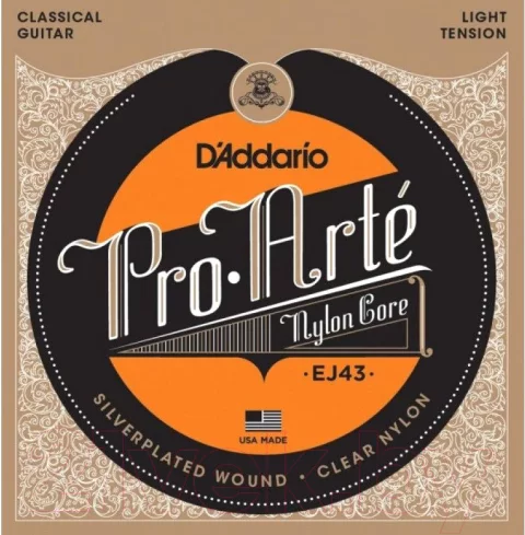 Струны для классической гитары D'Addario EJ43