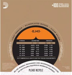 Струны для классической гитары D'Addario EJ43 — фото 3