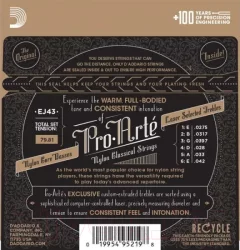 Струны для классической гитары D'Addario EJ43 — фото 8