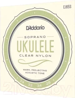 Струны для укулеле D'Addario EJ65S — фото 7