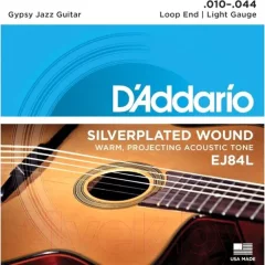 Струны для акустической гитары D'Addario EJ84L 10-44 — фото 3