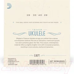 Струны для укулеле D'Addario EJ-87T — фото 10
