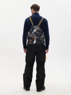 Костюм для охоты и рыбалки Huntsman Elbrus -35°C КМФ192 (р.56-58/170-176, черный) — фото 4