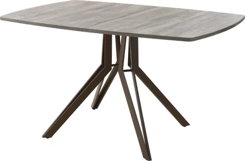 Обеденный стол AMC Elite / Е21(1200) D6 (коричневый/дуб уайт-ривер песочно-бежевый)