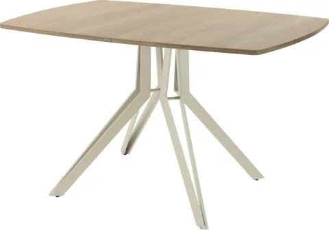 Обеденный стол AMC Elite / Е21(1200) D6 (бежевый/дуб небраска натур)