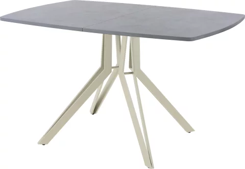 Обеденный стол AMC Elite / Е21(1200) D6 (бежевый/бетон чикаго светло-серый)