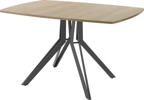 Обеденный стол AMC Elite / Е21(1200) D6 (графит/дуб небраска натур)